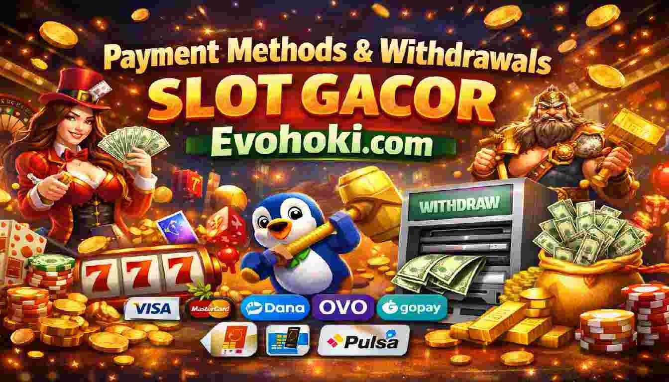 Slot Gacor Evohoki.com – Trusted & High RTP Slot Hub 3 Payment Methods & Withdrawals