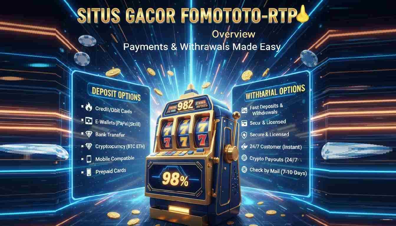Situs Gacor Fomototo-RTP💸